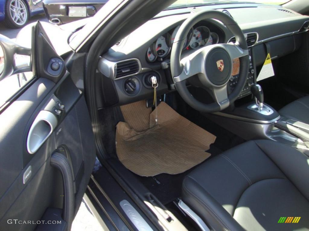 2010 911 Carrera S Coupe - Meteor Grey Metallic / Black photo #12