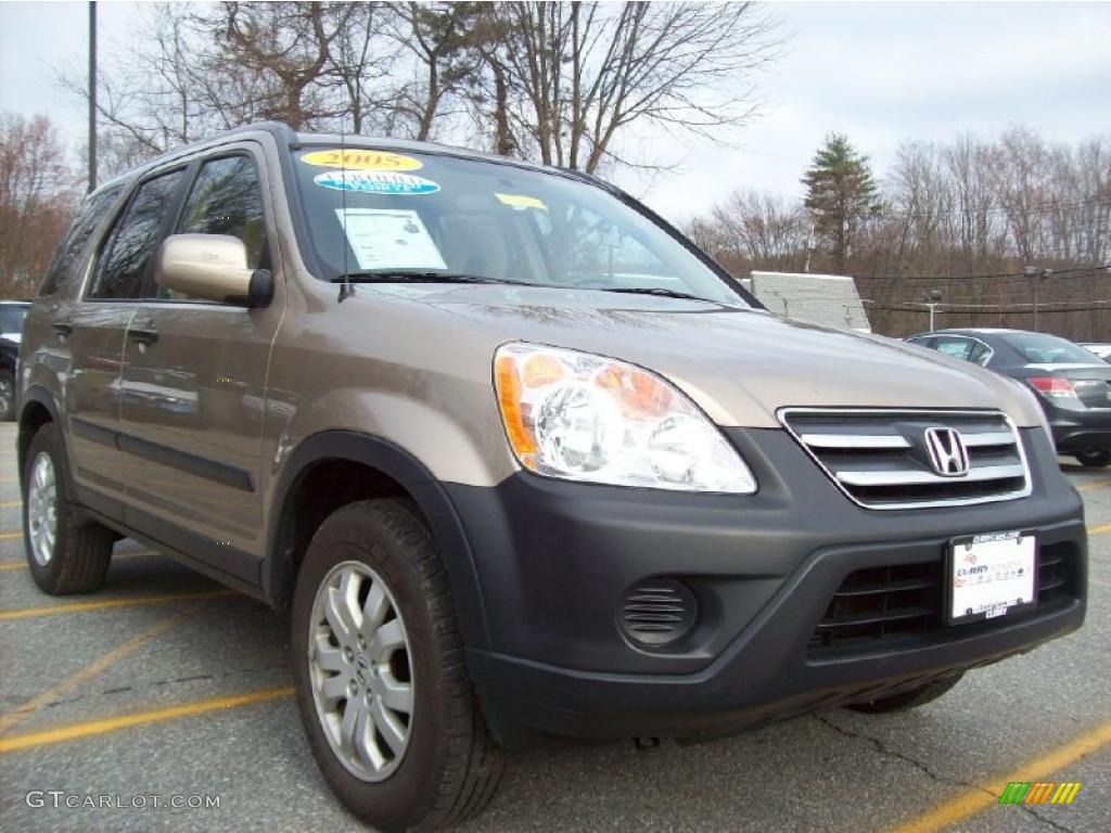 2005 CR-V EX 4WD - Sahara Sand Metallic / Ivory photo #1