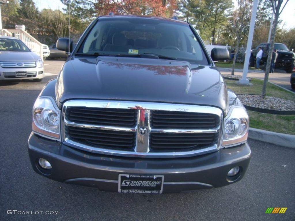 2004 Durango SLT 4x4 - Graphite Metallic / Medium Slate Gray photo #8