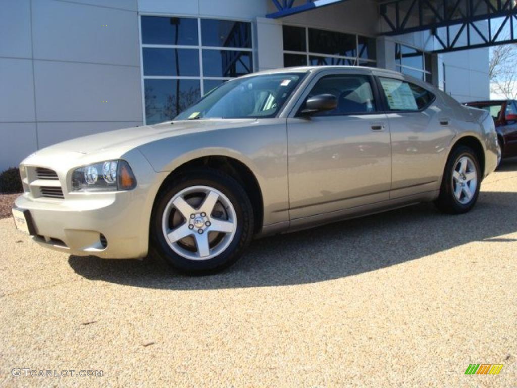 2008 Charger SE - Light Sandstone Metallic / Dark Slate Gray photo #2