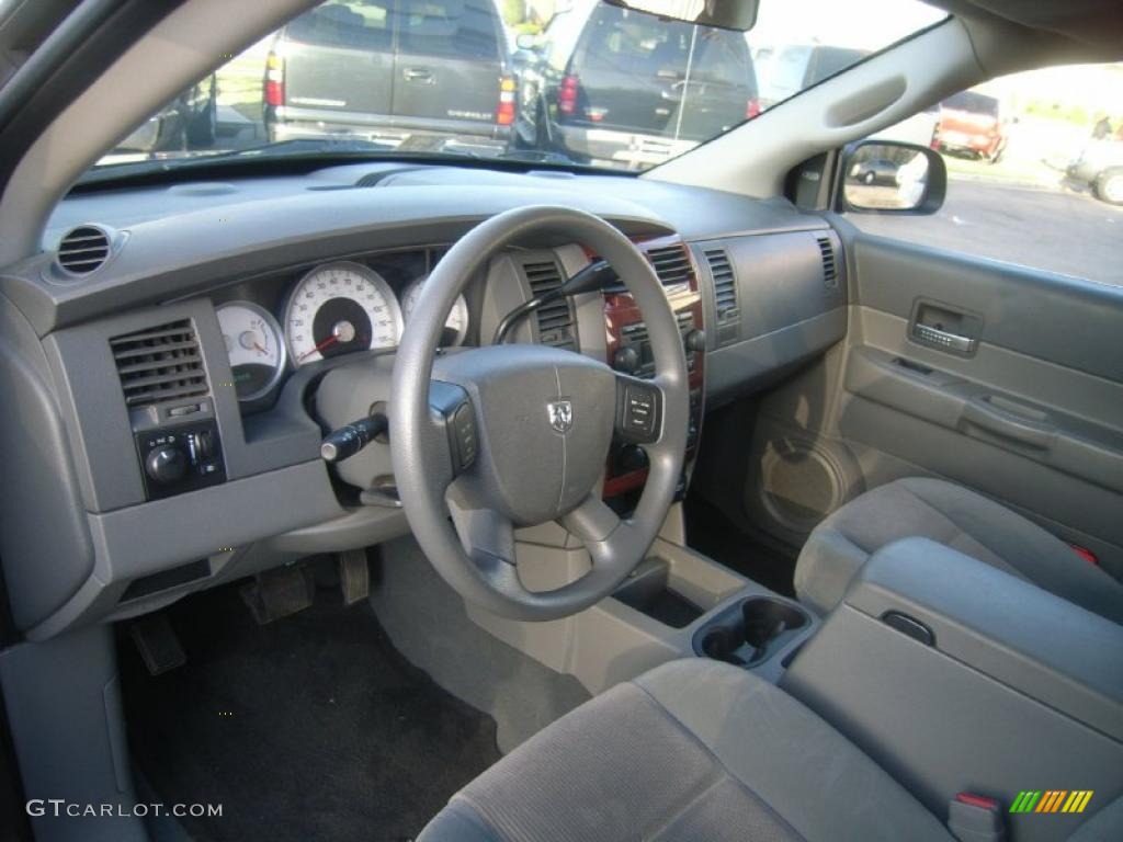 2004 Durango SLT 4x4 - Graphite Metallic / Medium Slate Gray photo #17