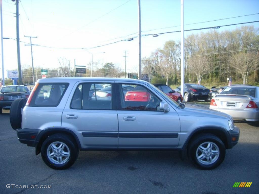 2001 CR-V EX 4WD - Satin Silver Metallic / Dark Gray photo #6