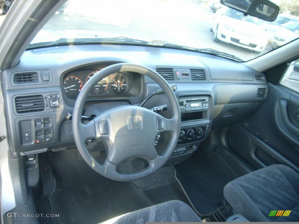 2001 CR-V EX 4WD - Satin Silver Metallic / Dark Gray photo #15