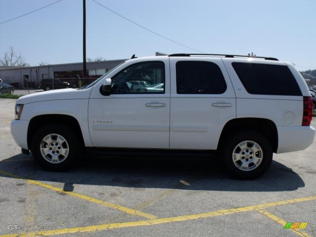 2007 Tahoe LT - Summit White / Ebony photo #2