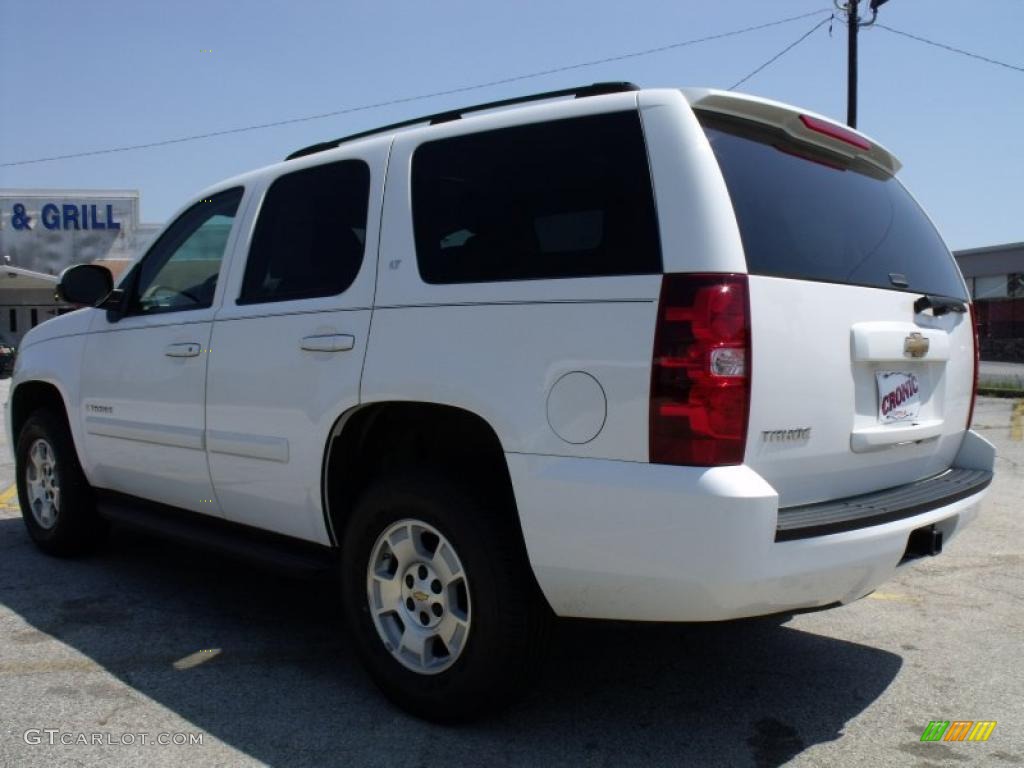 2007 Tahoe LT - Summit White / Ebony photo #3