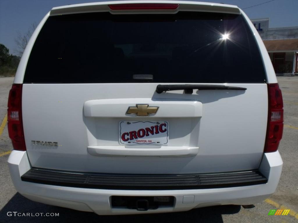 2007 Tahoe LT - Summit White / Ebony photo #4