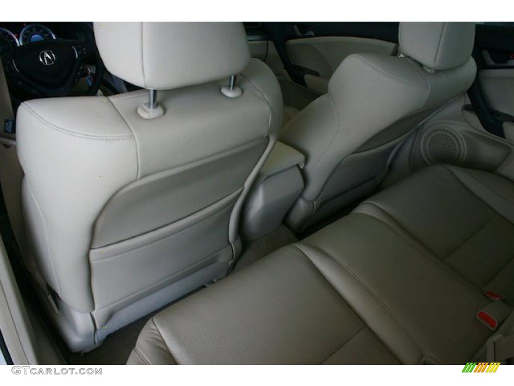 2010 TSX Sedan - Premium White Pearl / Taupe photo #23