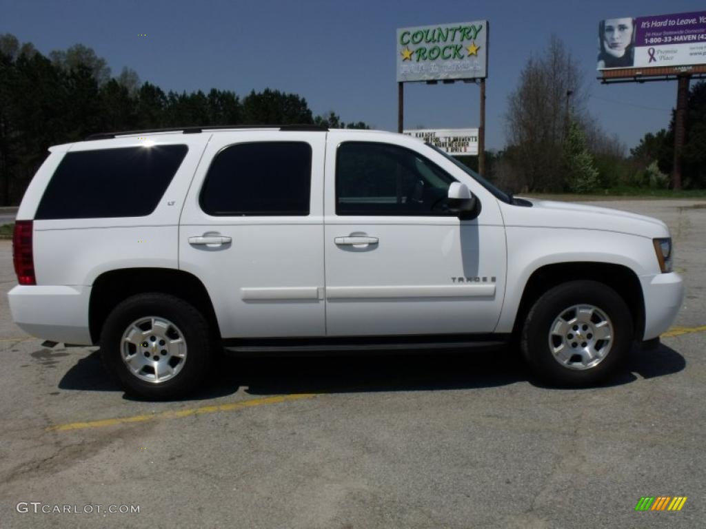 2007 Tahoe LT - Summit White / Ebony photo #6