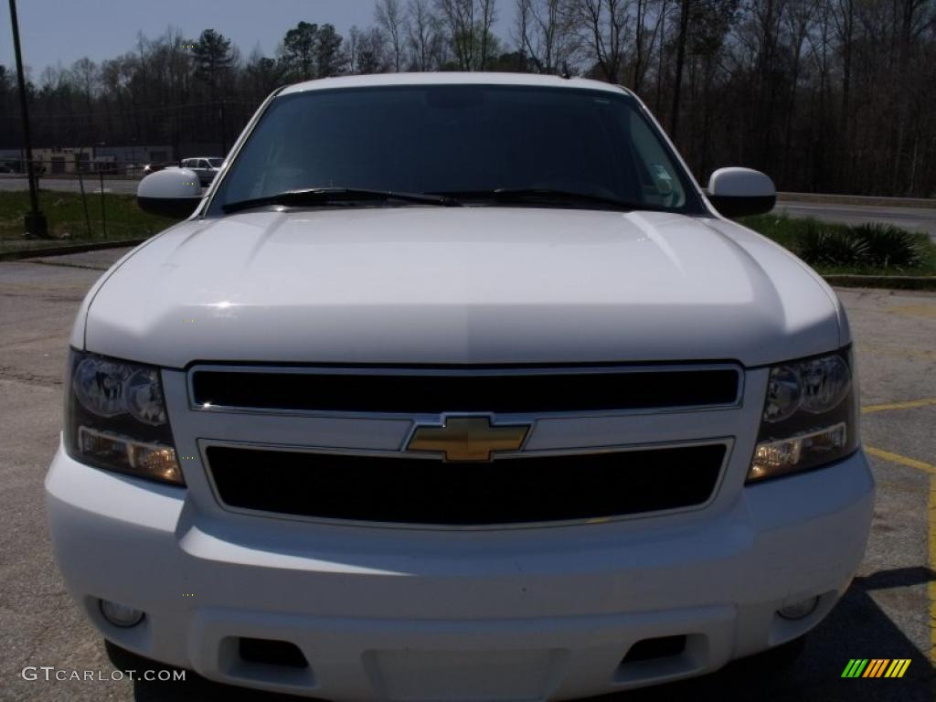 2007 Tahoe LT - Summit White / Ebony photo #8