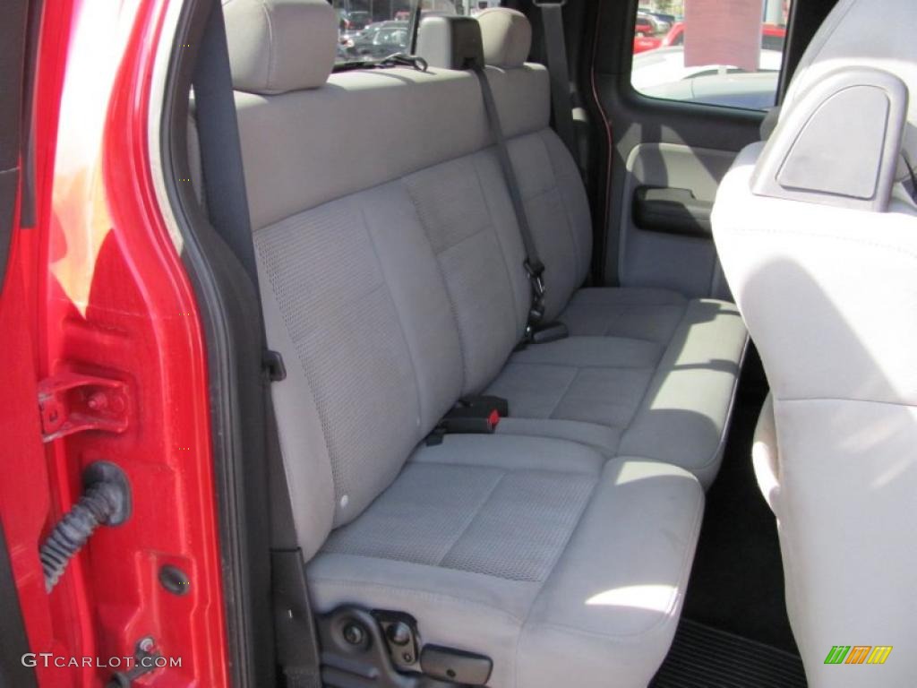 2005 F150 FX4 SuperCab 4x4 - Bright Red / Medium Flint/Dark Flint Grey photo #12
