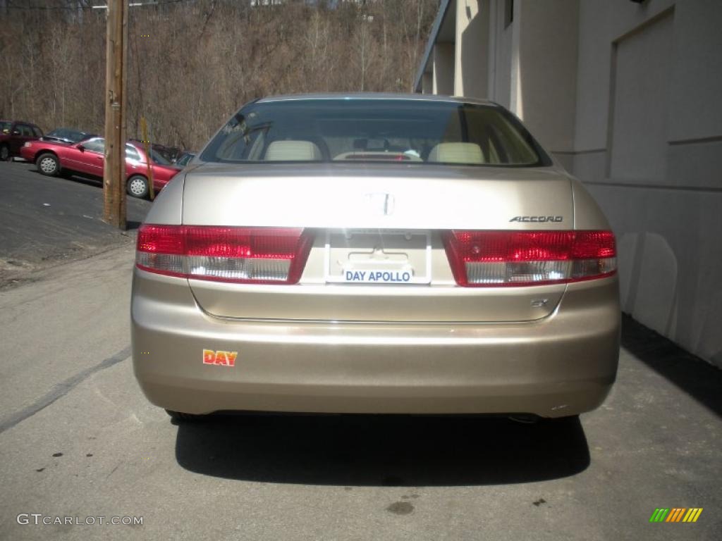 2003 Accord EX-L Sedan - Desert Mist Metallic / Ivory photo #8