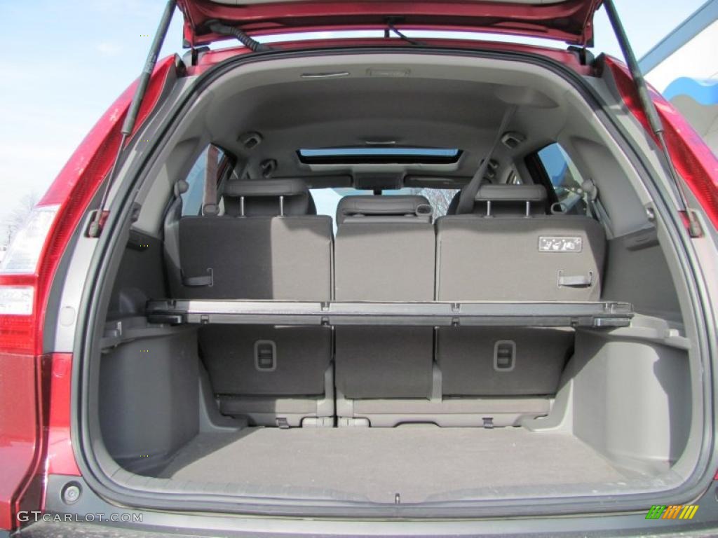 2007 CR-V EX-L 4WD - Tango Red Pearl / Gray photo #13