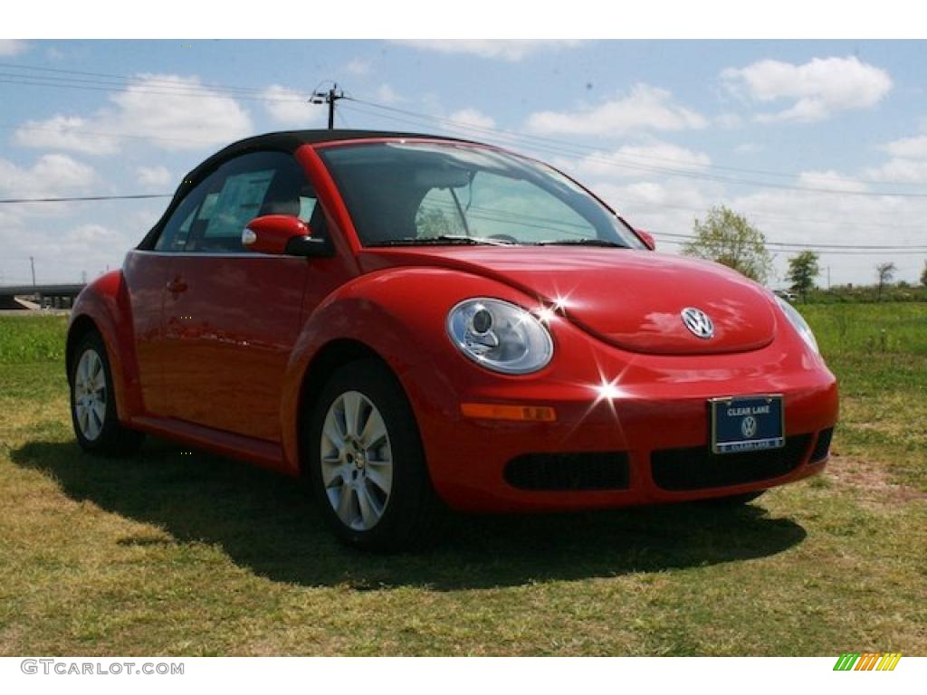 2010 New Beetle 2.5 Convertible - Salsa Red / Black photo #10