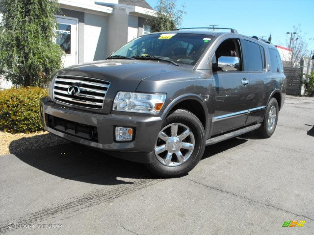 2005 QX 56 4WD - Silver Graphite Gray / Graphite photo #1