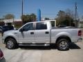 2007 Silver Metallic Ford F150 XLT SuperCrew 4x4  photo #5