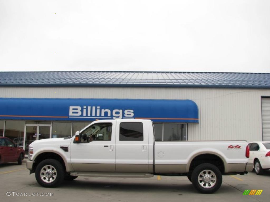 Oxford White Ford F350 Super Duty