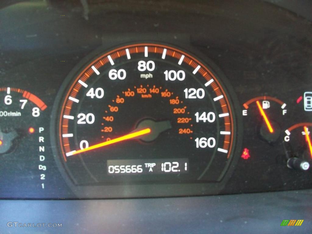 2003 Accord EX V6 Coupe - San Marino Red / Ivory photo #11