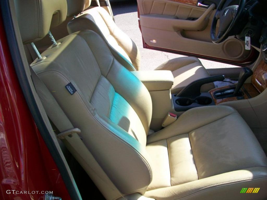 2003 Accord EX V6 Coupe - San Marino Red / Ivory photo #18