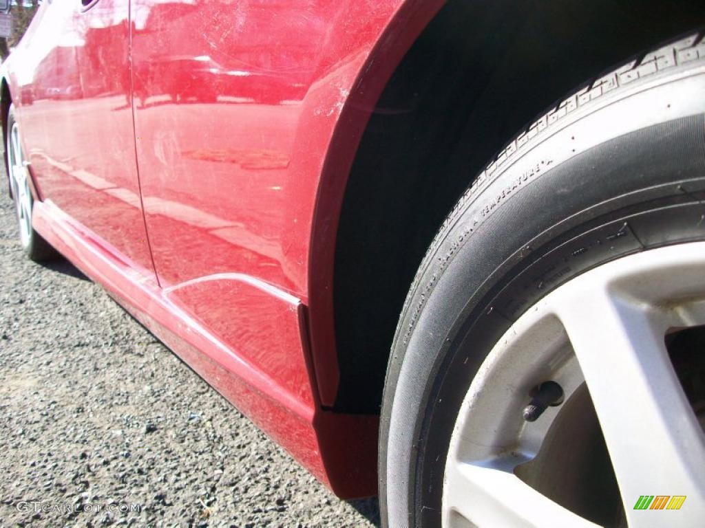 2003 Accord EX V6 Coupe - San Marino Red / Ivory photo #32