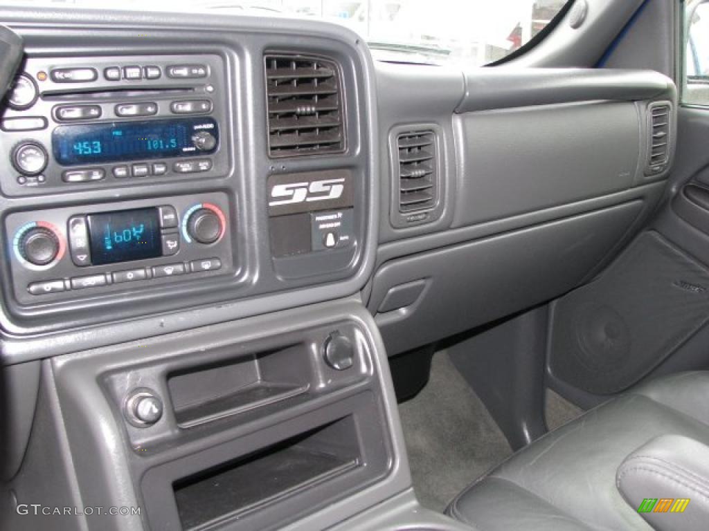 2004 Silverado 1500 SS Extended Cab AWD - Arrival Blue Metallic / Dark Charcoal photo #6