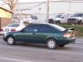 1999 Clover Green Pearl Honda Civic DX Coupe  photo #1