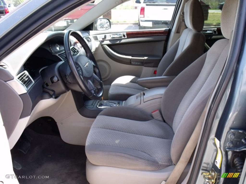 2005 Pacifica Touring - Magnesium Green Pearl / Light Taupe photo #10