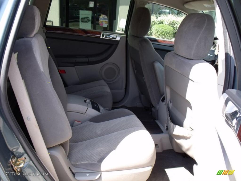 2005 Pacifica Touring - Magnesium Green Pearl / Light Taupe photo #14