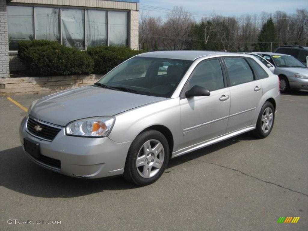 2006 Malibu Maxx LT Wagon - Silverstone Metallic / Ebony Black photo #2