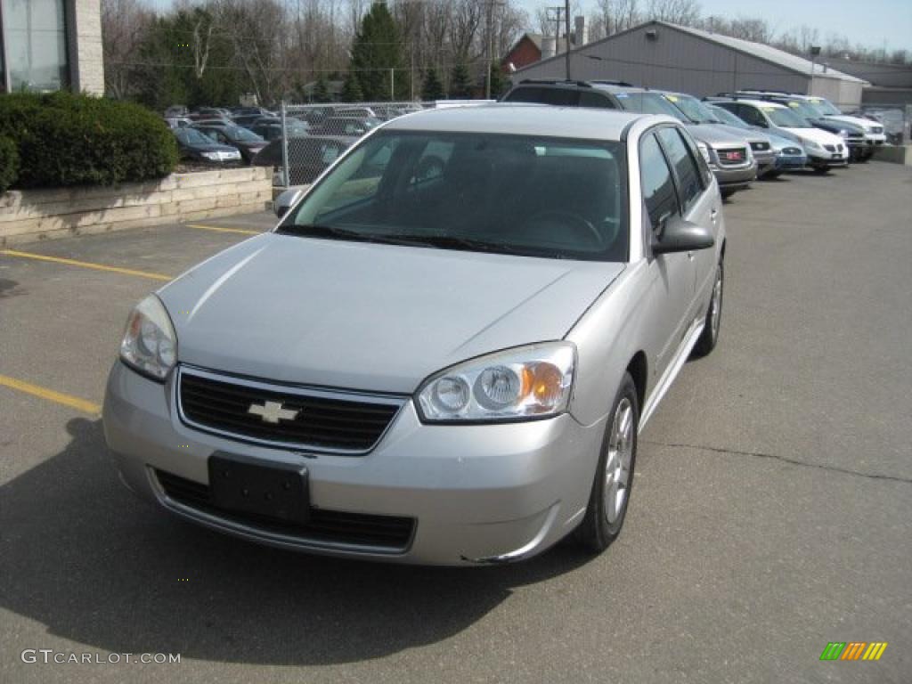 2006 Malibu Maxx LT Wagon - Silverstone Metallic / Ebony Black photo #3