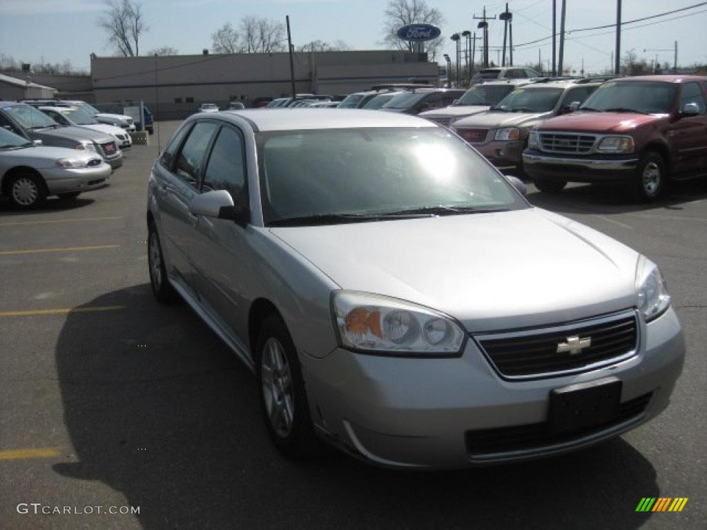 2006 Malibu Maxx LT Wagon - Silverstone Metallic / Ebony Black photo #5