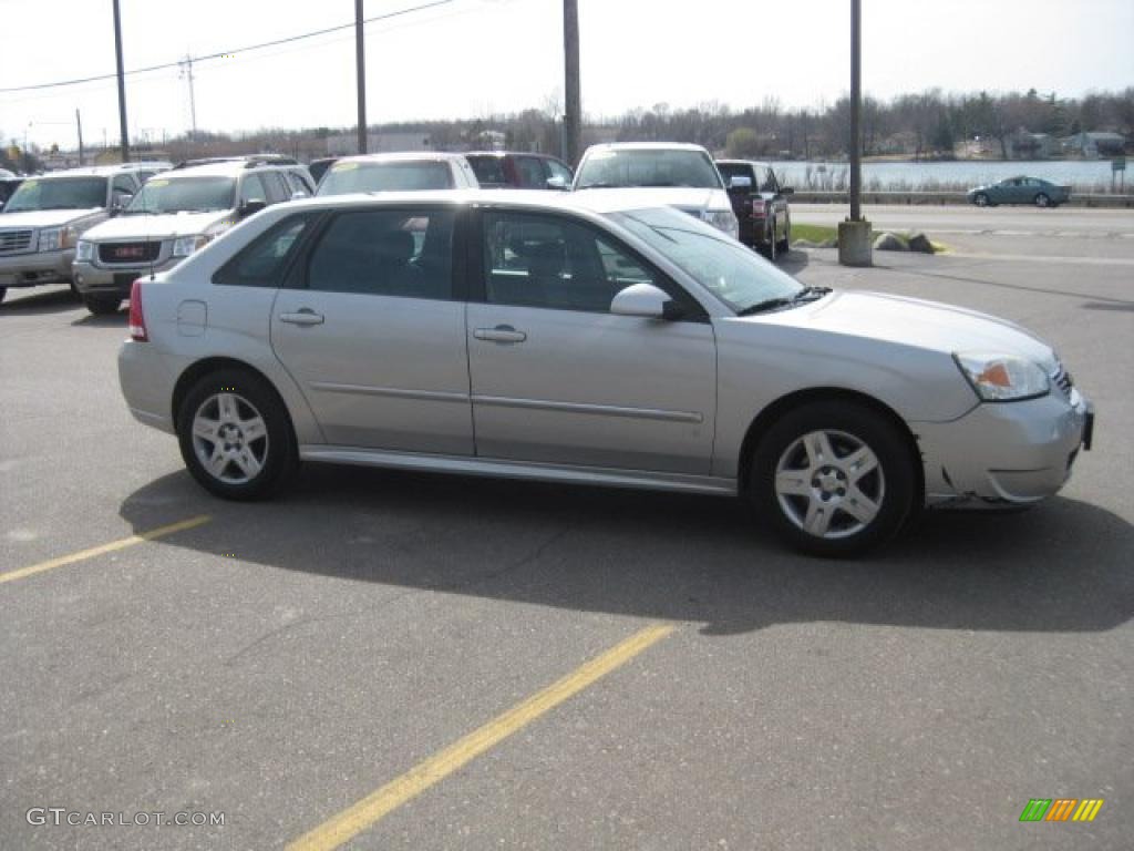 2006 Malibu Maxx LT Wagon - Silverstone Metallic / Ebony Black photo #6