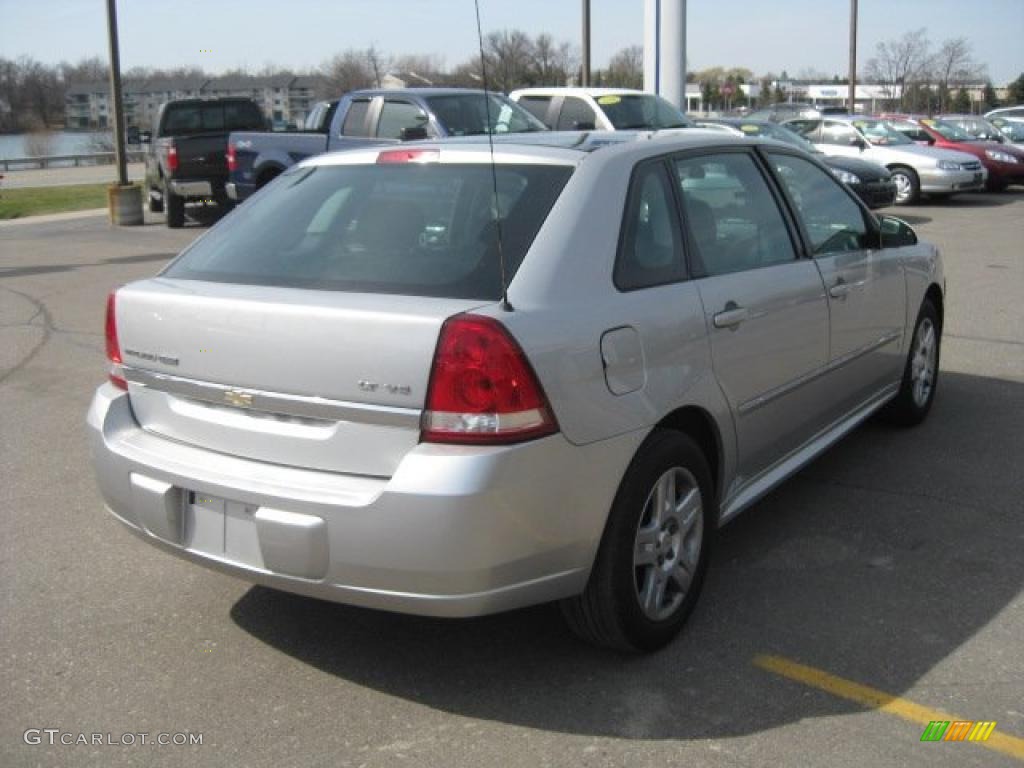 2006 Malibu Maxx LT Wagon - Silverstone Metallic / Ebony Black photo #8