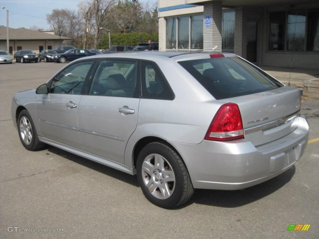 2006 Malibu Maxx LT Wagon - Silverstone Metallic / Ebony Black photo #10