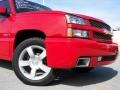 2003 Victory Red Chevrolet Silverado 1500 SS Extended Cab AWD  photo #2