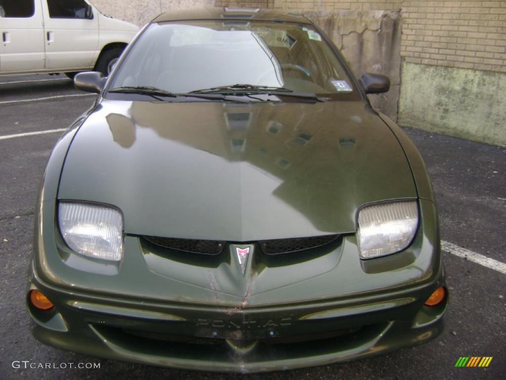 2000 Sunfire SE Sedan - Spruce Green Metallic / Graphite photo #3