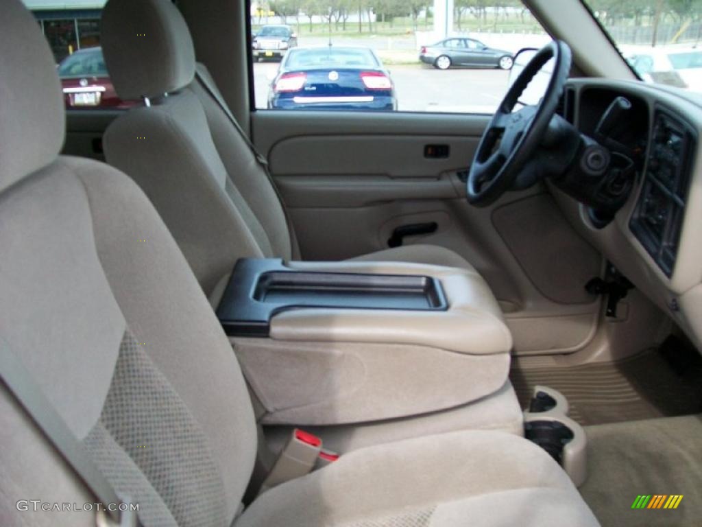 2007 Silverado 1500 Classic LS Crew Cab - Blue Granite Metallic / Tan photo #6