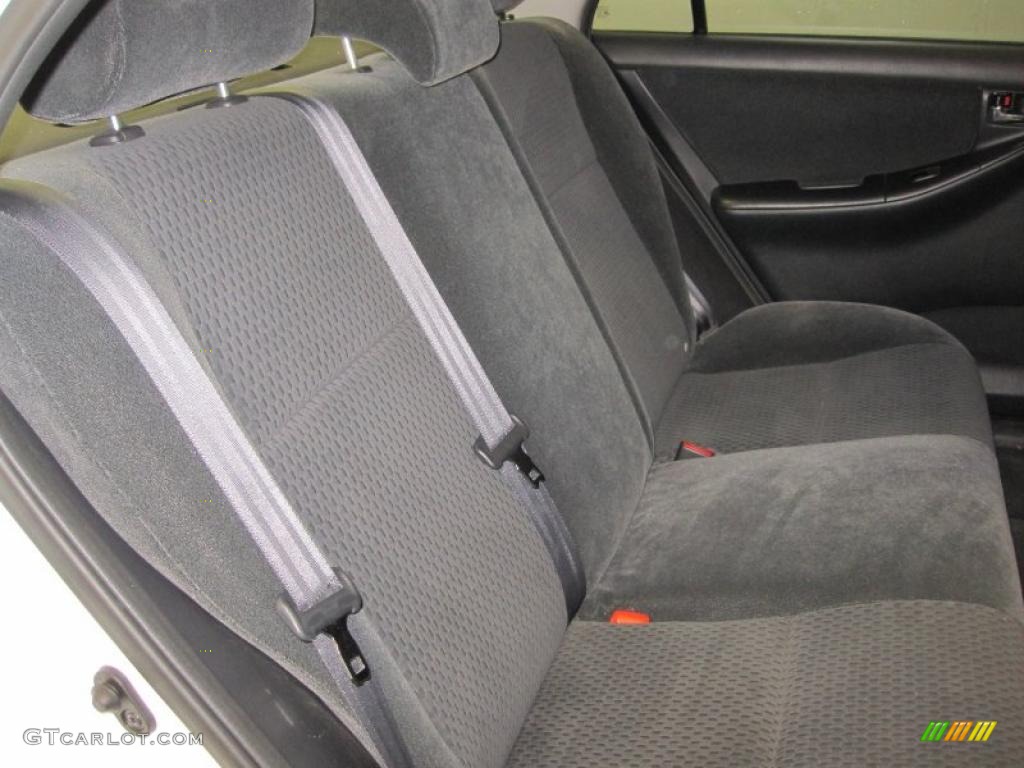 2007 Corolla S - Super White / Dark Charcoal photo #7