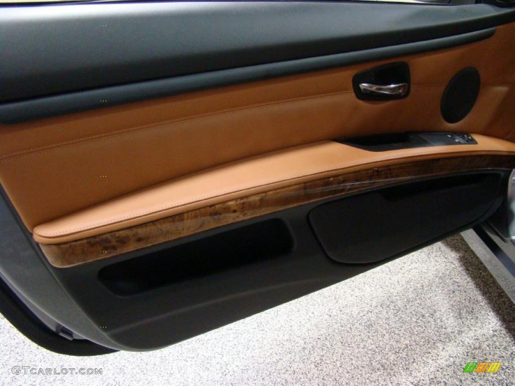 2007 3 Series 328i Coupe - Space Gray Metallic / Saddle Brown/Black photo #7