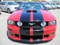 2008 Dark Candy Apple Red Ford Mustang GT Premium Convertible  photo #8