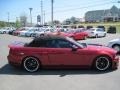 2008 Dark Candy Apple Red Ford Mustang GT Premium Convertible  photo #14
