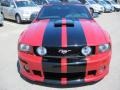 2008 Dark Candy Apple Red Ford Mustang GT Premium Convertible  photo #16