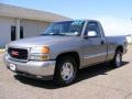 Pewter Metallic 2000 GMC Sierra 1500 SLE Regular Cab