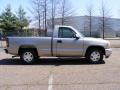 2000 Pewter Metallic GMC Sierra 1500 SLE Regular Cab  photo #4