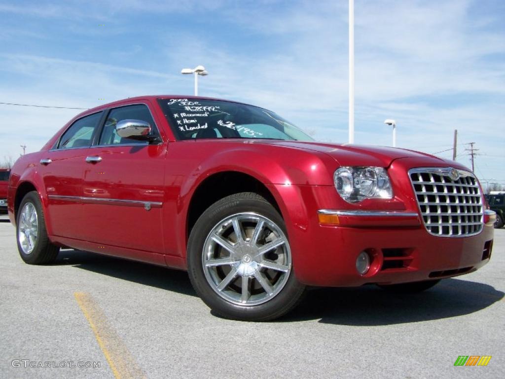 Inferno Red Crystal Pearl Chrysler 300