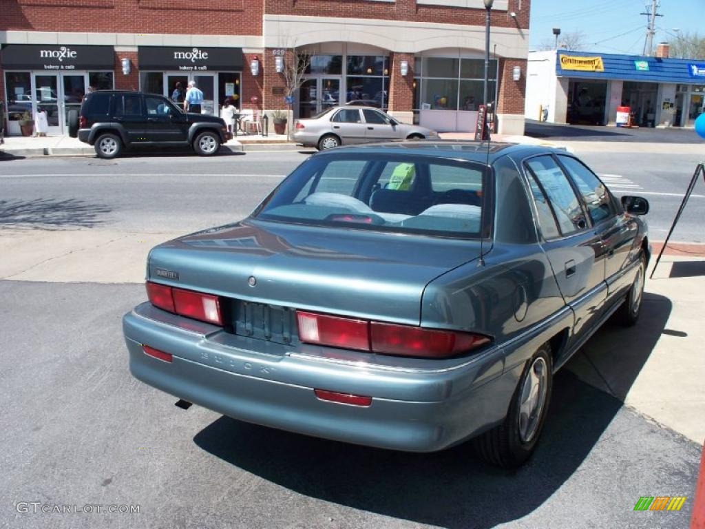 1997 Skylark Custom Sedan - Medium Sea Green Metallic / Green photo #16