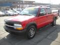 2003 Victory Red Chevrolet S10 LS ZR5 Crew Cab 4x4  photo #18