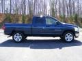 2007 Patriot Blue Pearl Dodge Ram 1500 SLT Quad Cab  photo #4