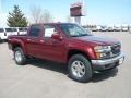 2010 Merlot Jewel Metallic GMC Canyon SLE Crew Cab 4x4  photo #1