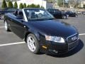 2007 Brilliant Black Audi A4 2.0T quattro Cabriolet  photo #4