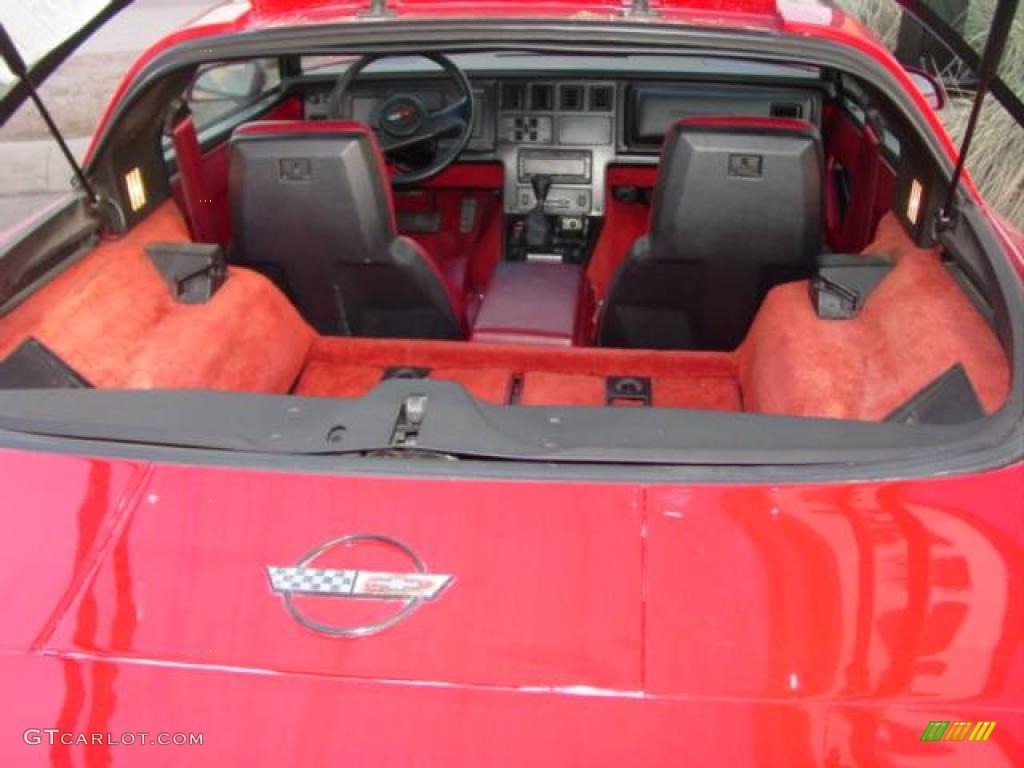 1985 Corvette Coupe - Bright Red / Carmine Red photo #9